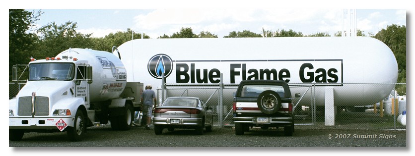 Blue Flame Lg Tank